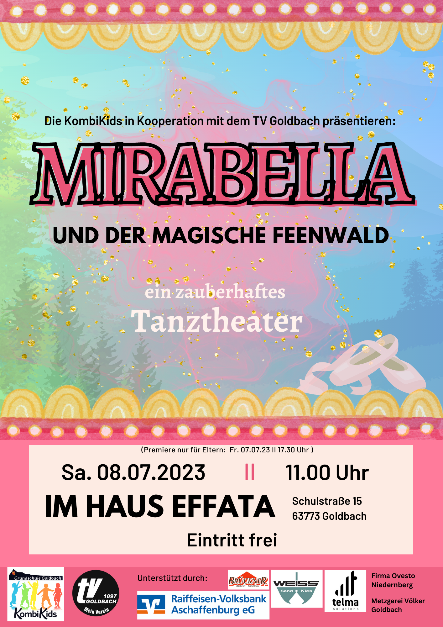 Tanztheater Aufführung - Mirabella und der magische Feenwald