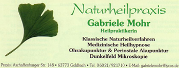 Naturheilpraxis Gabriele Mohr